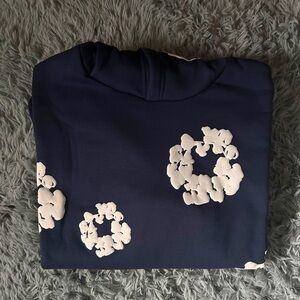 Dark Blue Denim Tears Hoodie